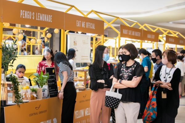 ภาพบรรยากาศจากชั้น 4 และ 5 กับ Food Market ในธีม Yellow Mellow (7)