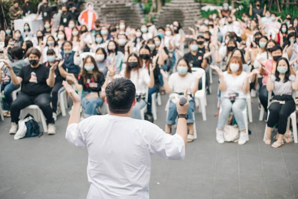 บรรยากาศแถลงข่าวช่วงบ่าย5