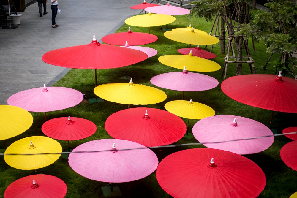 Umbrella Forest บริเวณด้านหน้าศูนย์การค้าฯ (2)
