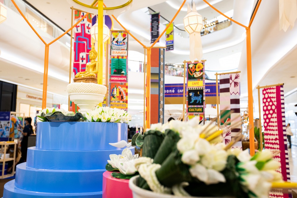 ประเพณี ใส่ขันดอกอินทขิล