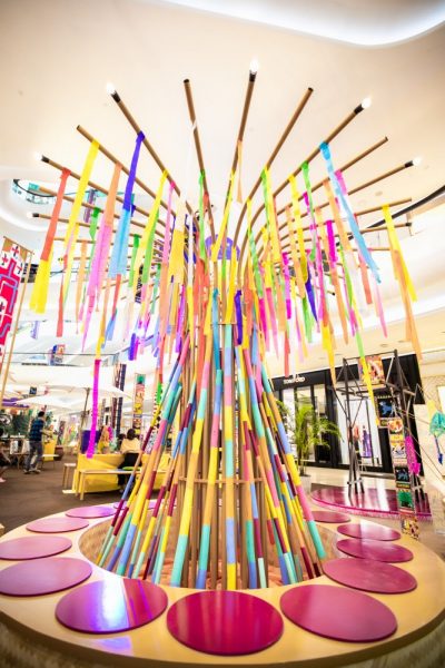 โซน Long Flag Landmark จำลอง ประเพณี แห่ไม้ค้ำโพธิ์จอมทอง ชั้น G (2)