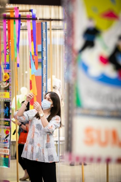 โซน Long Flag Landmark จำลอง ประเพณี แห่ไม้ค้ำโพธิ์จอมทอง ชั้น G (3)