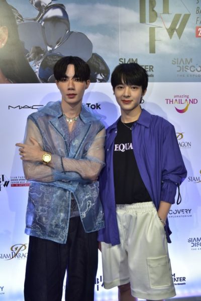 ซี-พฤกษ์ พานิช กับนุนิว-ชวรินทร์ เพริศพิริยะวงศ์