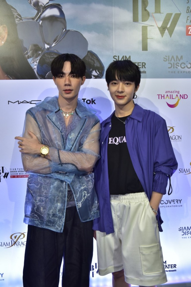 ซี-พฤกษ์ พานิช กับนุนิว-ชวรินทร์ เพริศพิริยะวงศ์